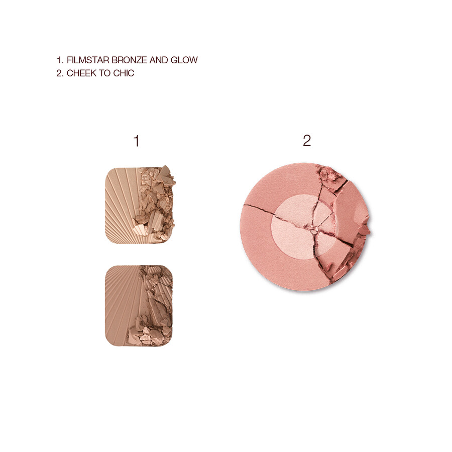 bronzed blushing beauty kit