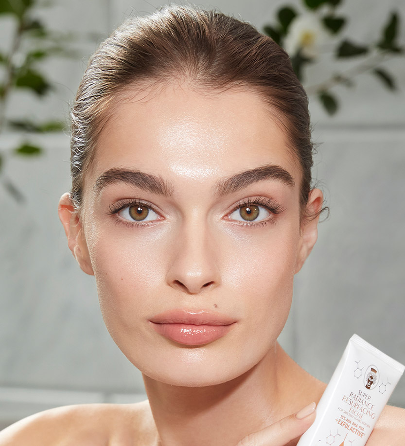 super radiance resurfacing facial