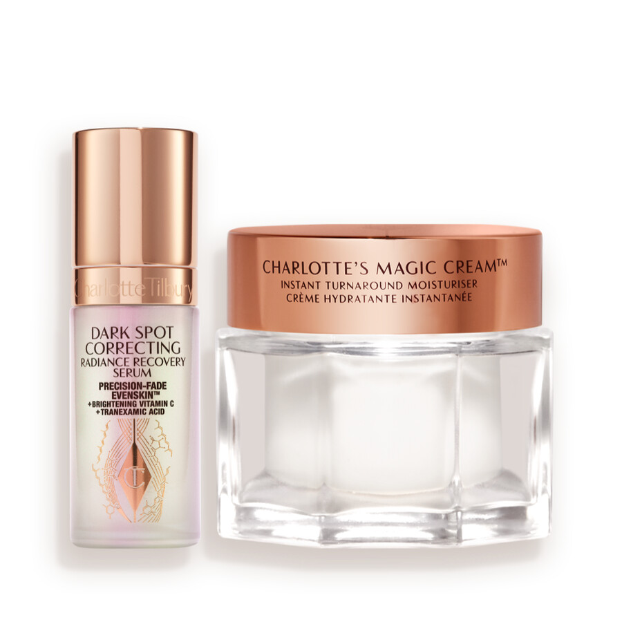 dark spot serum charlottes magic cream duo